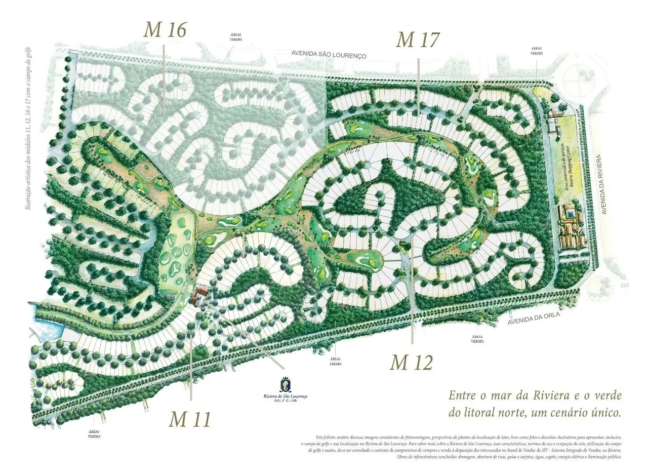 TERRENO para Venda em BERTIOGA - RIVIERA DE SÃO LOURENÇO com 125 m2 de Área Útil.