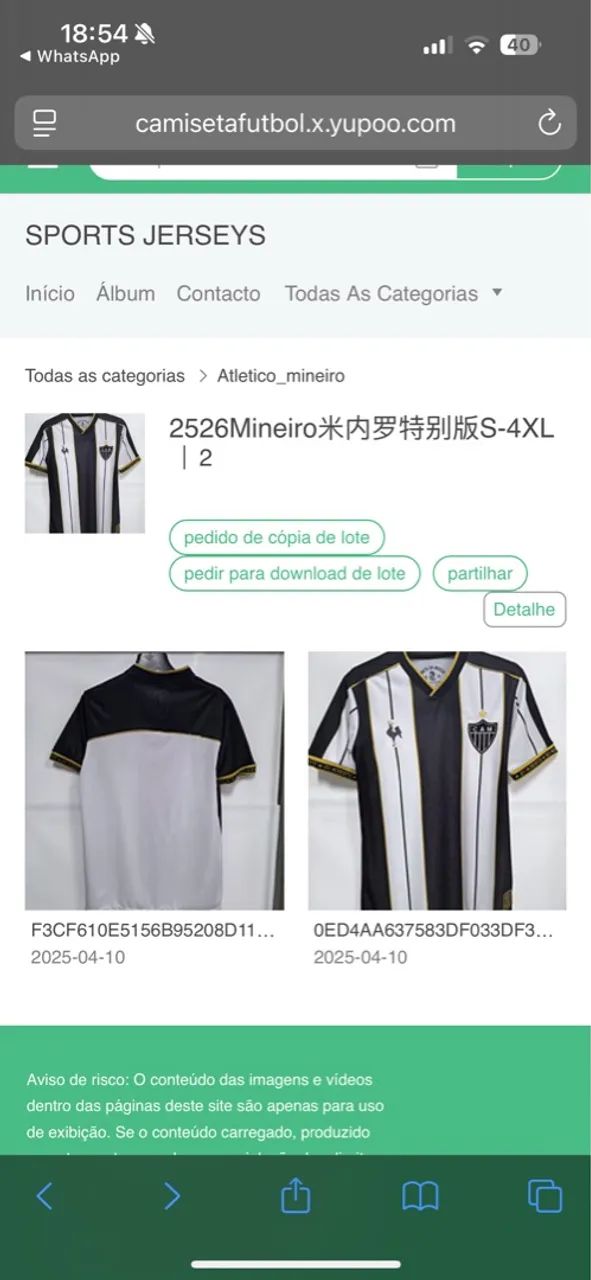 Camisas originais tailandesas( Ler descrição) - Foto 2
