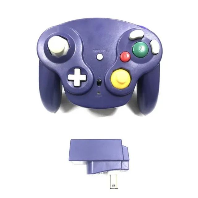 Controle Sem Fio com Vibração com Adaptador para Nintendo