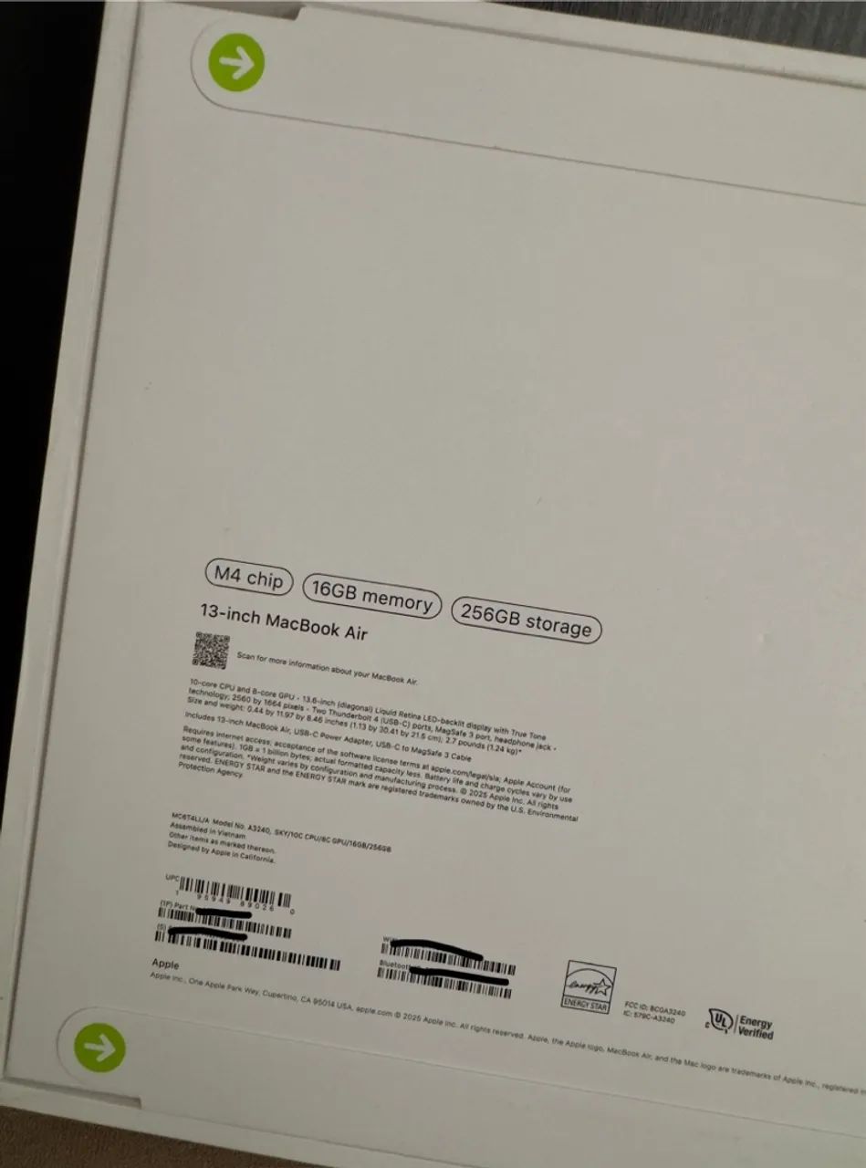 MacBook Air M4 16GB/256GB (Lacrado) - Foto 4