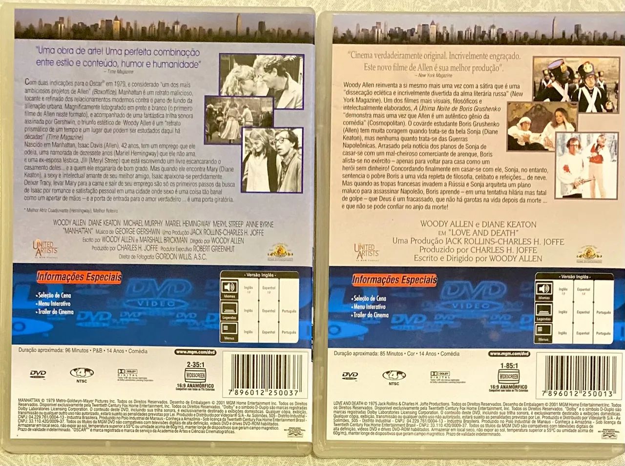 Coleção de DVDs Woody Allen - Foto 3