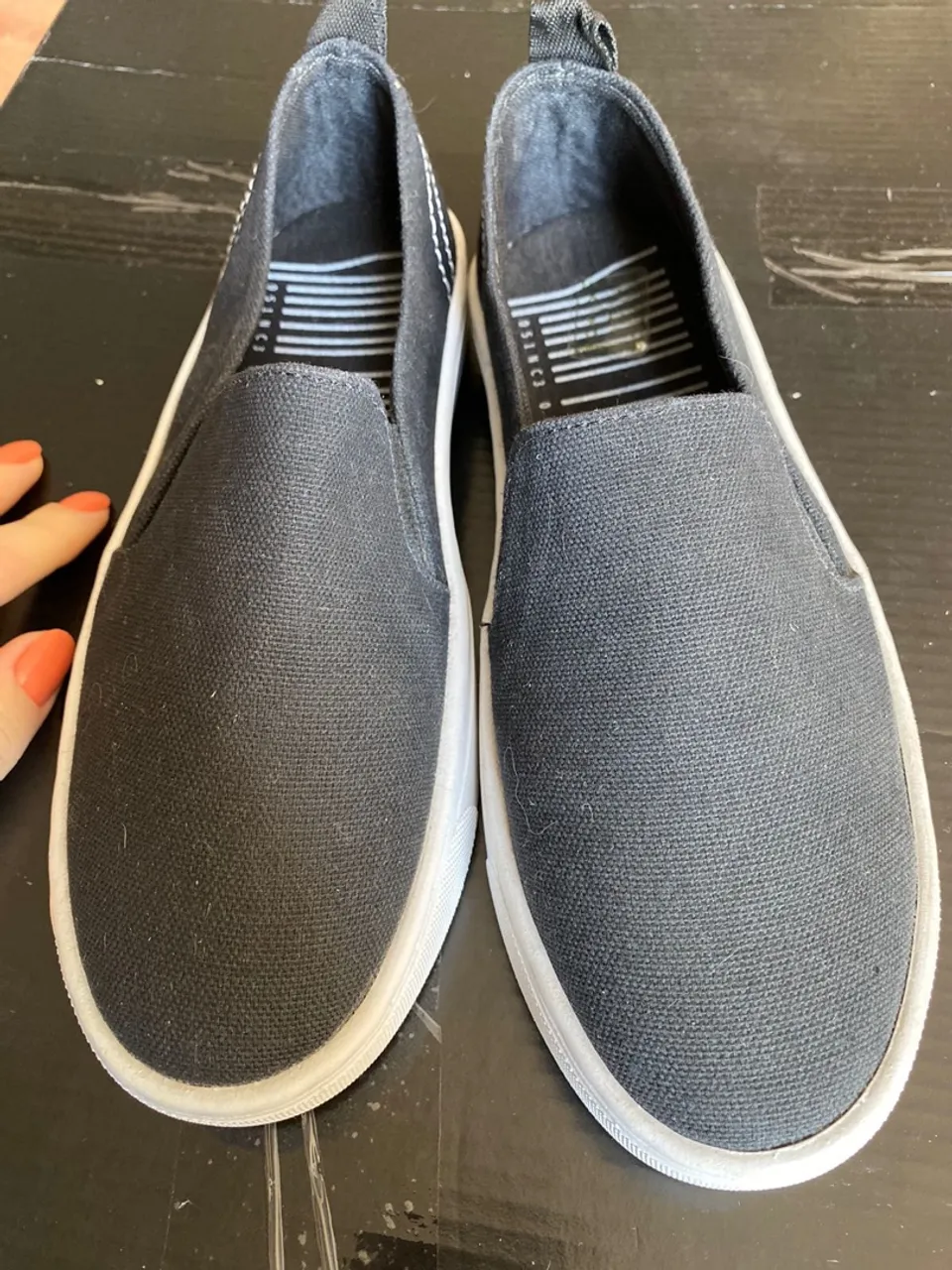 Sapatilha Slip On Preta Santa Lolla