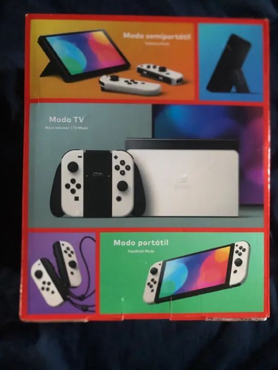 Nintendo Switch OLED - zerado  - Foto 4
