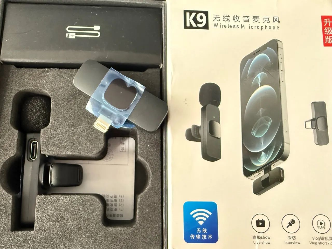 Microfone de lapela para iPhone R$ 50,00 - Foto 2