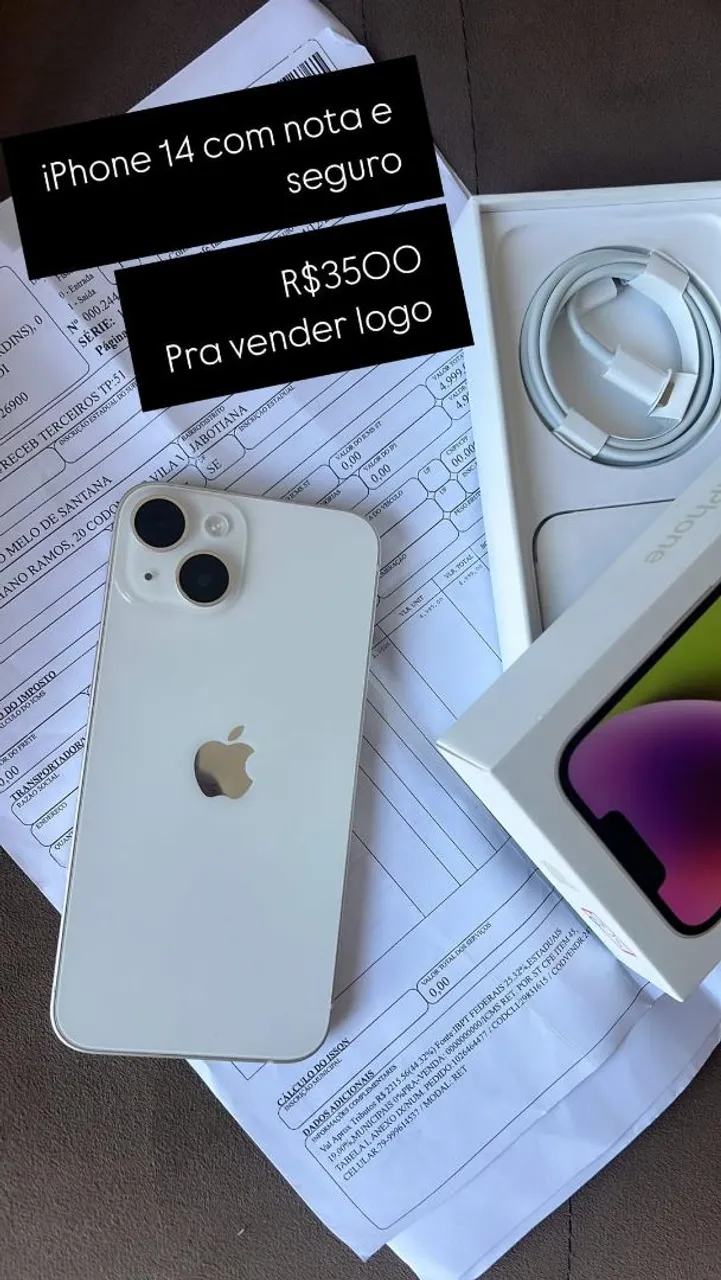 iPhone 14 usado 22 dias so pra pessoas exigentes