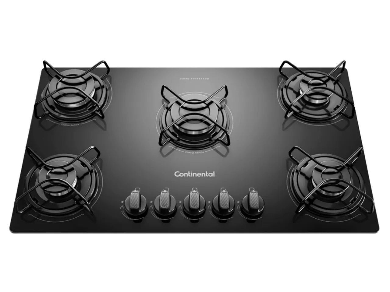 Fogão Continental 5 Bocas com Acendimento Automático