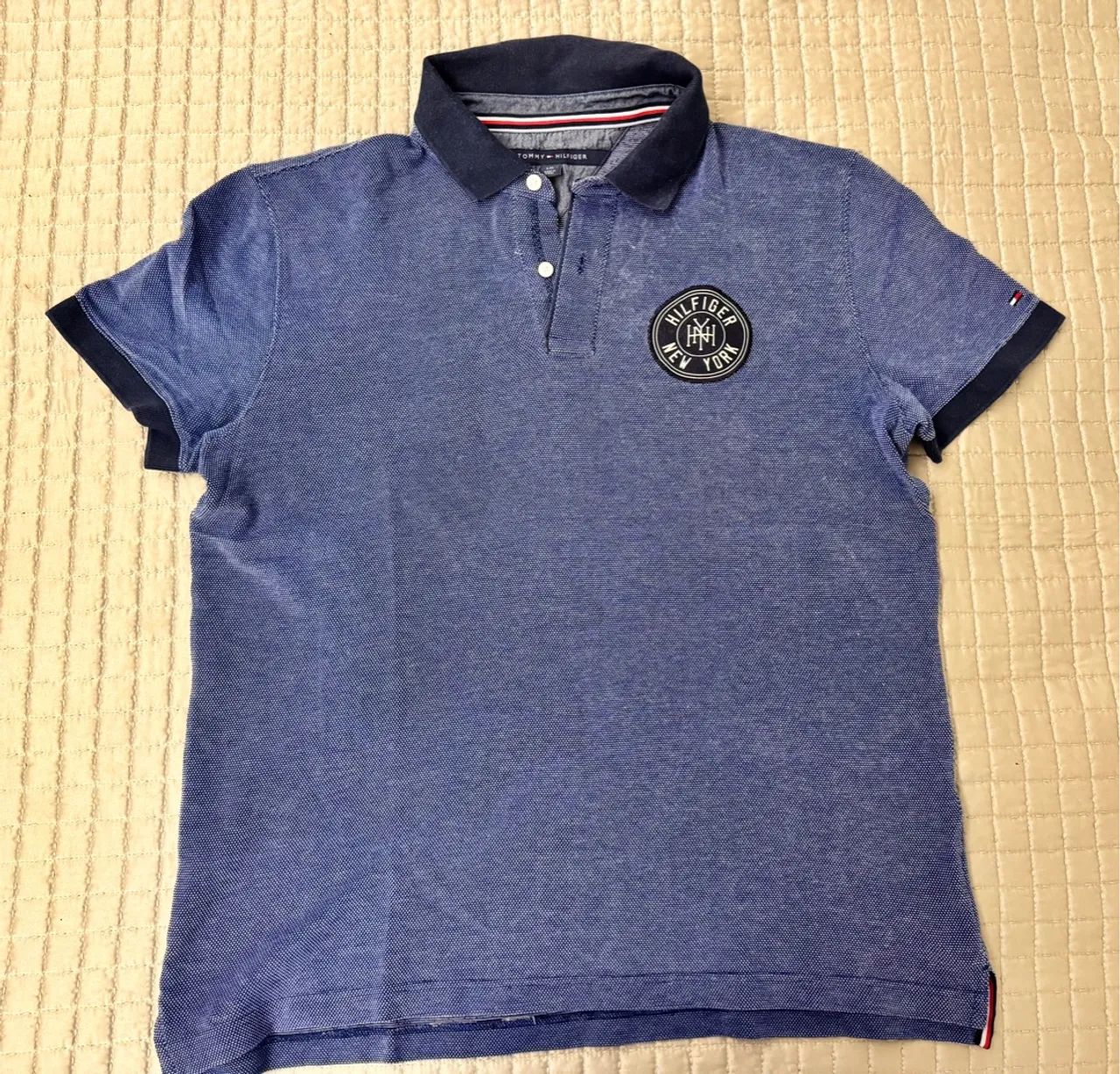 Camisa Polo Tommy Hilfiger Azul - Original