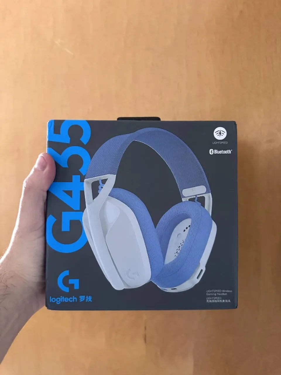 Headset Logitech G435 - Novo e Lacrado - Leve, Confortável e com Tecnologia Wireless 