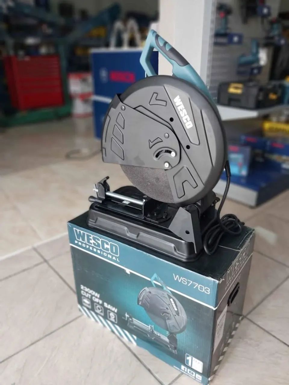 Serra Policorte 14 polegadas Profissional 2300w 220v - Wesco