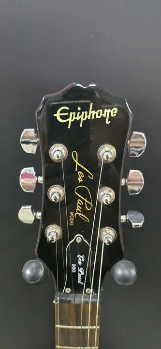 Guitarra Les Paul Epiphone LP 100 Canhota (aceito trocas) - Foto 3