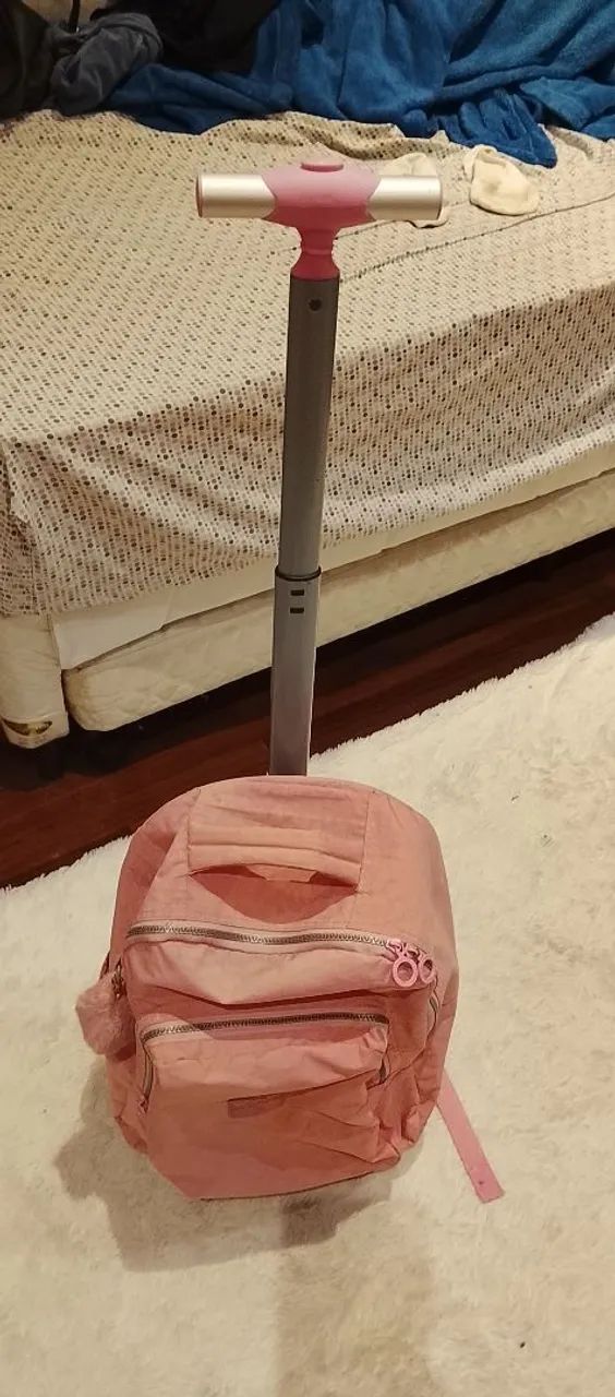 Pink Wheeled Backpack64319606351491122