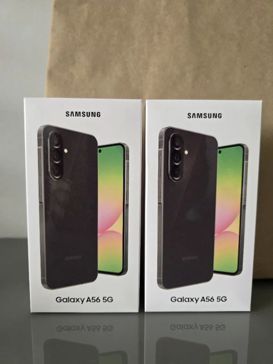 Samsung Galaxy A56 5G Preto 256GB Novo e Lacrado