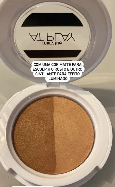 Duo de Pó Bronzeador & Iluminador 5 g At Play Mary Kay  - Foto 5