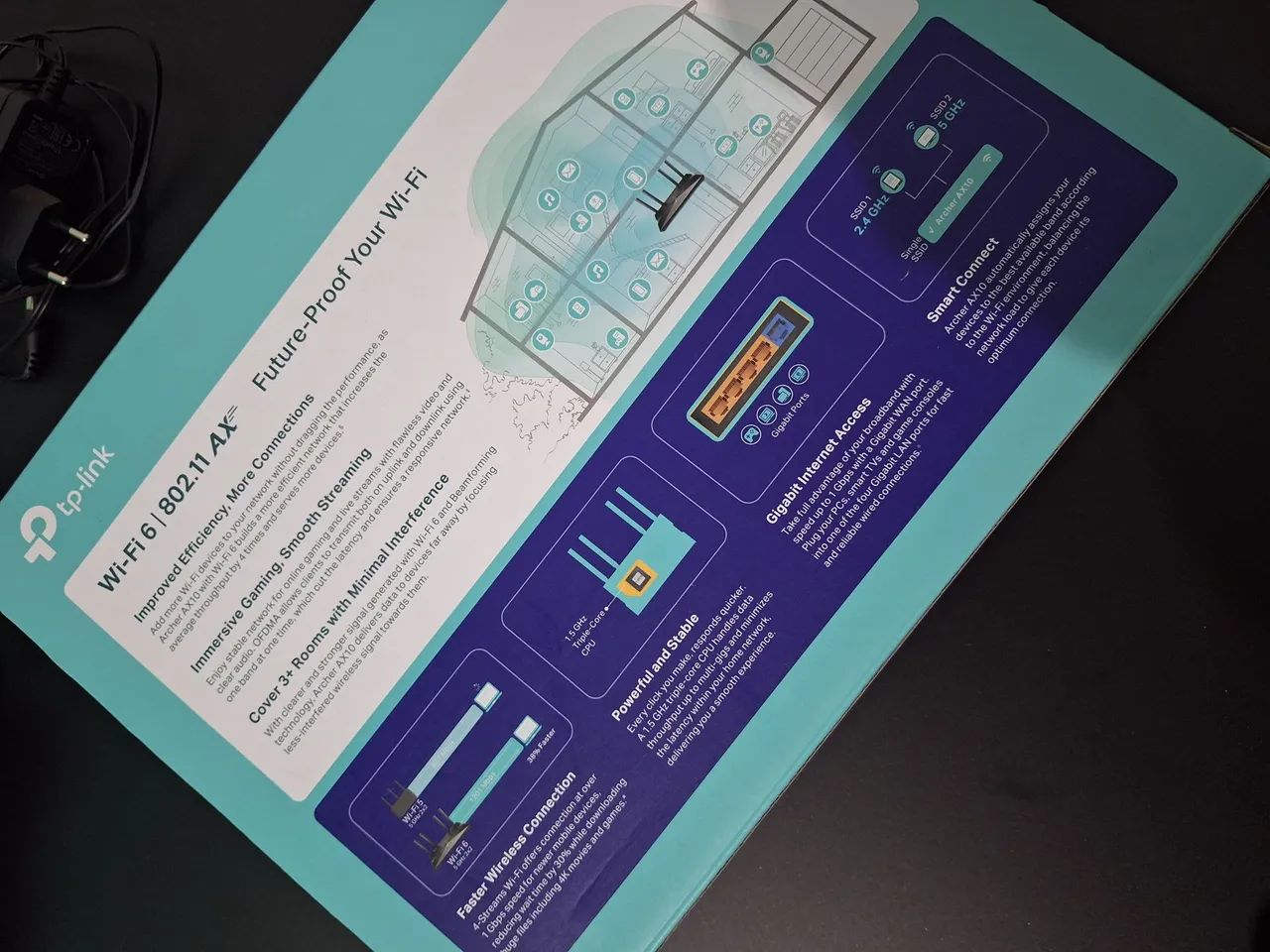 Roteador Wi-Fi 6 TP-Link Archer AX10 - Foto 3