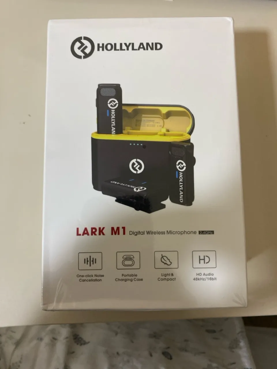 Microfone Sem Fio Hollyland Lark M1 - Qualidade HD