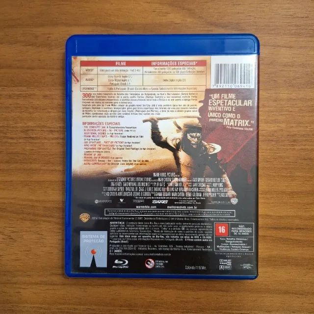 300 Filme Blu Ray Original Físico - Foto 2