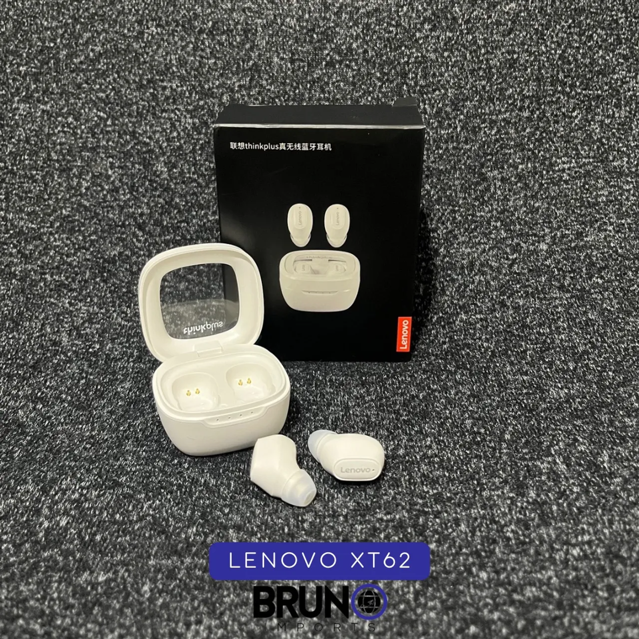 Fone de ouvido bluetooth Lenovo XT62