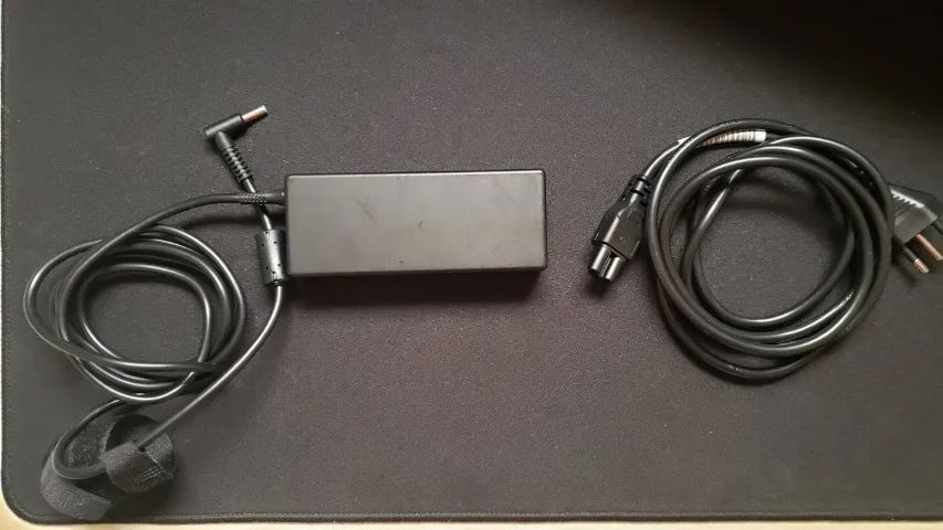 Fonte Ultrabook Notebook HP 90W Plug Azul (Original)