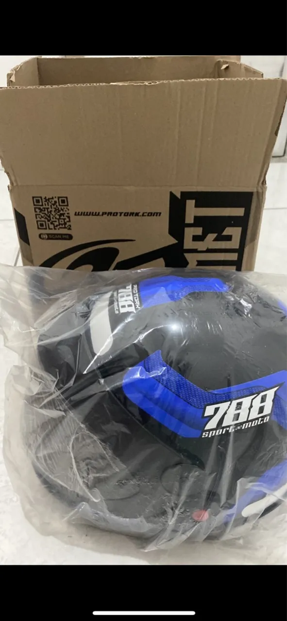 Capacete San Marino Novo Na Caixa ! Oportunidade