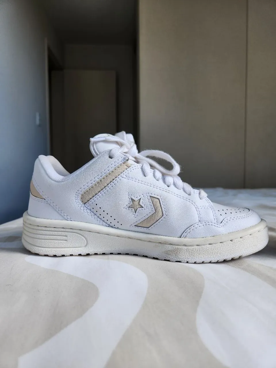 Lindo Converse Weapon Branco Original tamanhos 35 - Perfeito Estado - Pouquíssimo uso