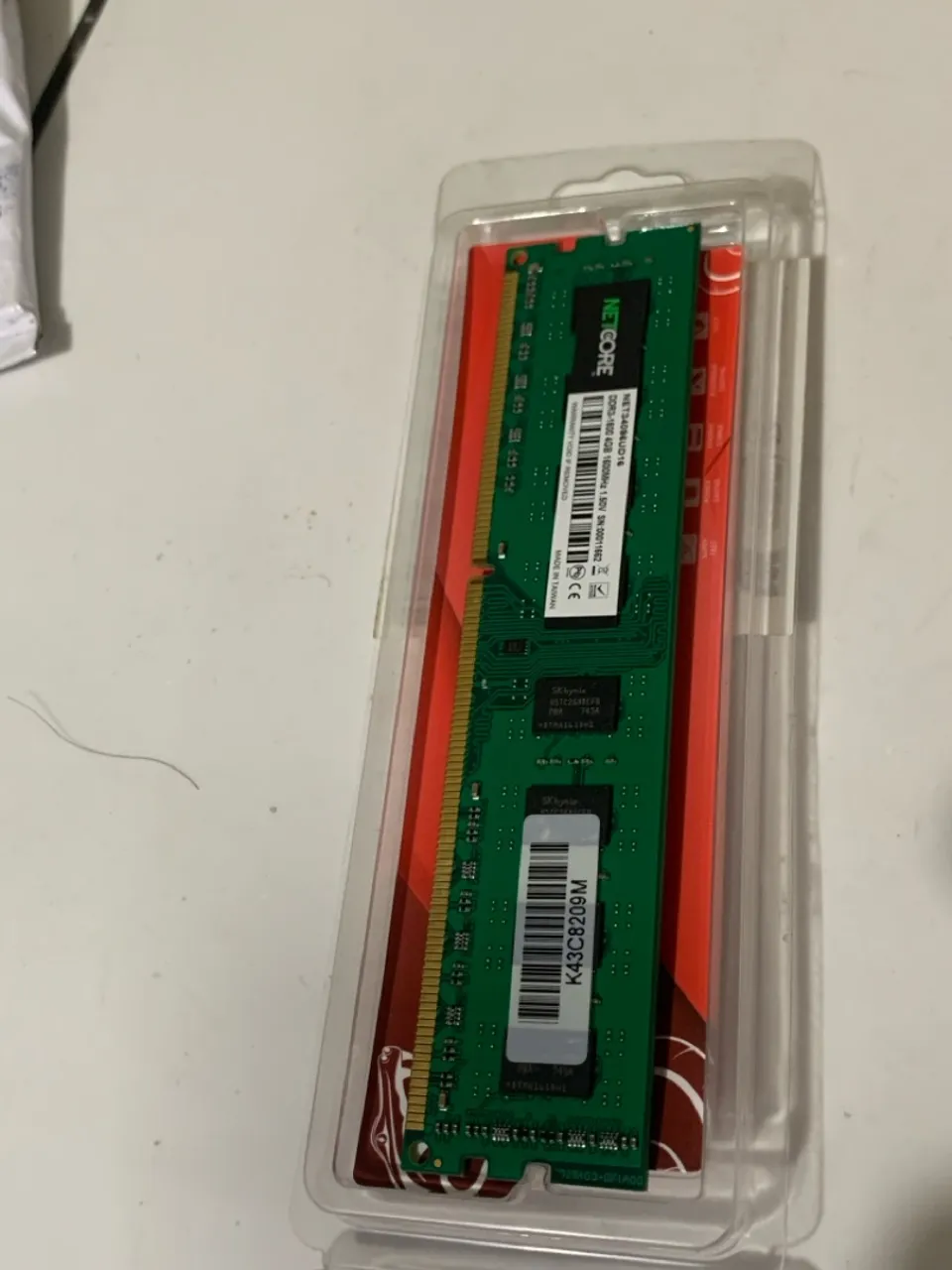 Memória RAM DDR3 4GB NETCORE