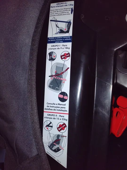 Cadeirinha infantil veicular - Bebê conforto - Foto 6