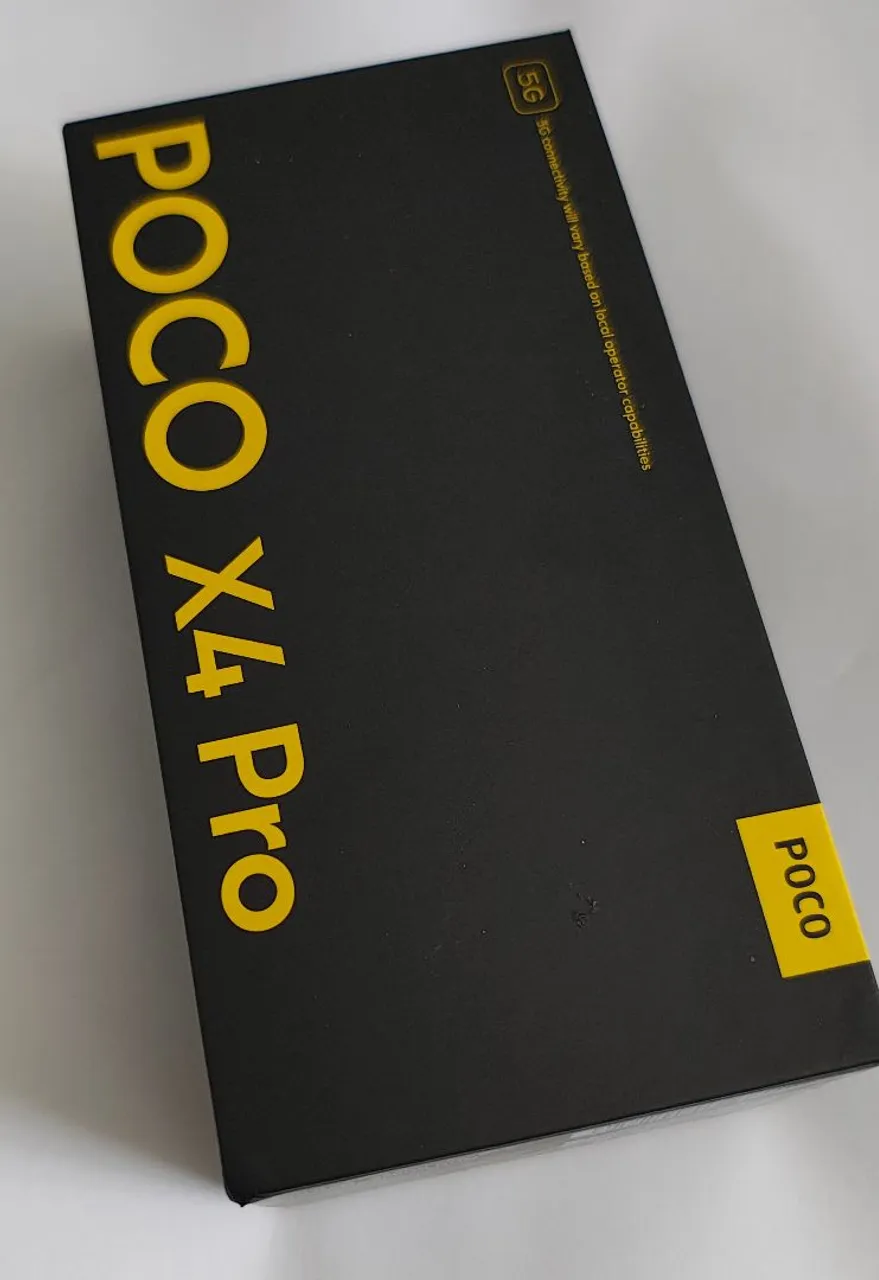 Smartphone POCO X4 PRO 256 GB carregador 120W