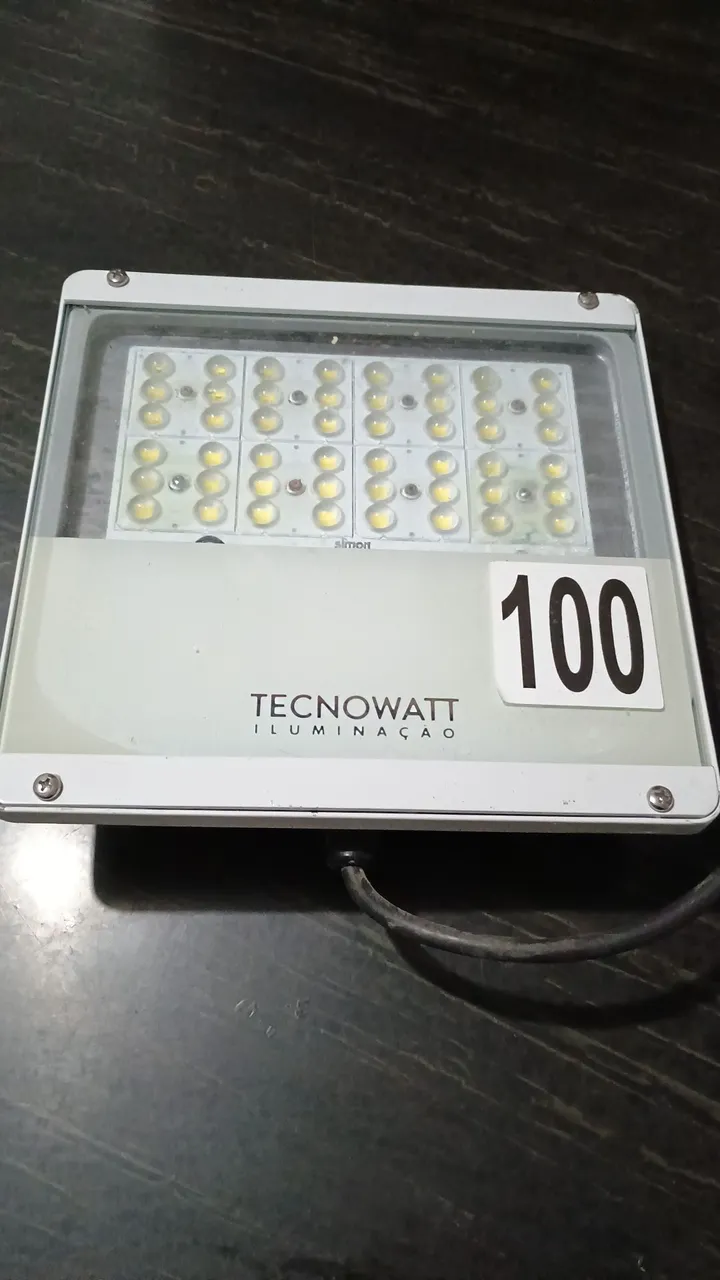 Refletor LED 100W Tecnowatt - Iluminação Potente