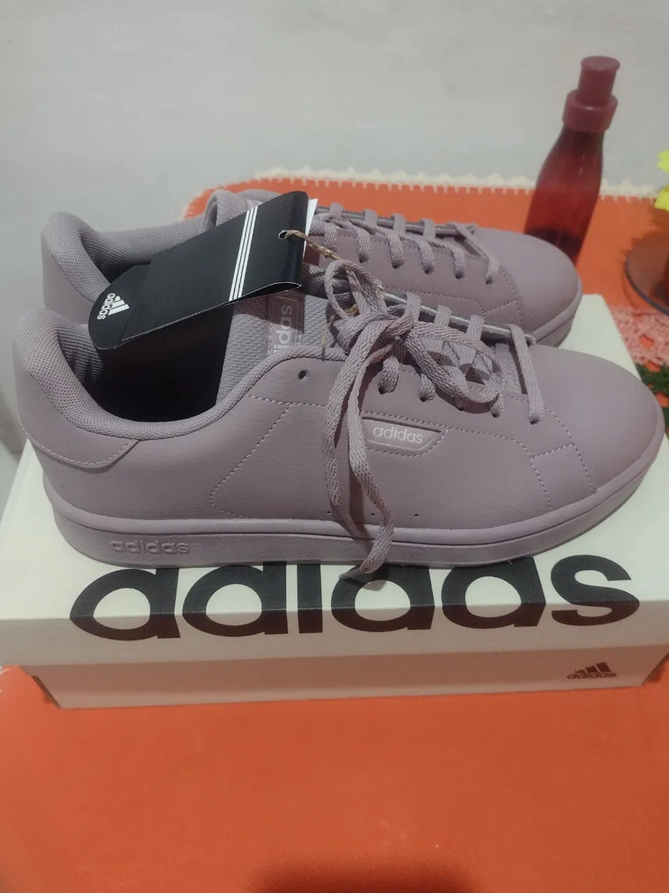 Tênis Adidas Feminino Lilás - Novo número 38 