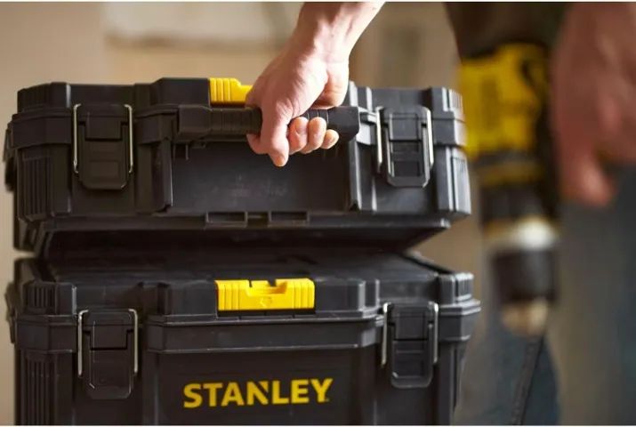 Stanley Caixa Organizadora, Ideal para Armazenar suas Ferramentas, Resistente e Prática, c - Foto 4