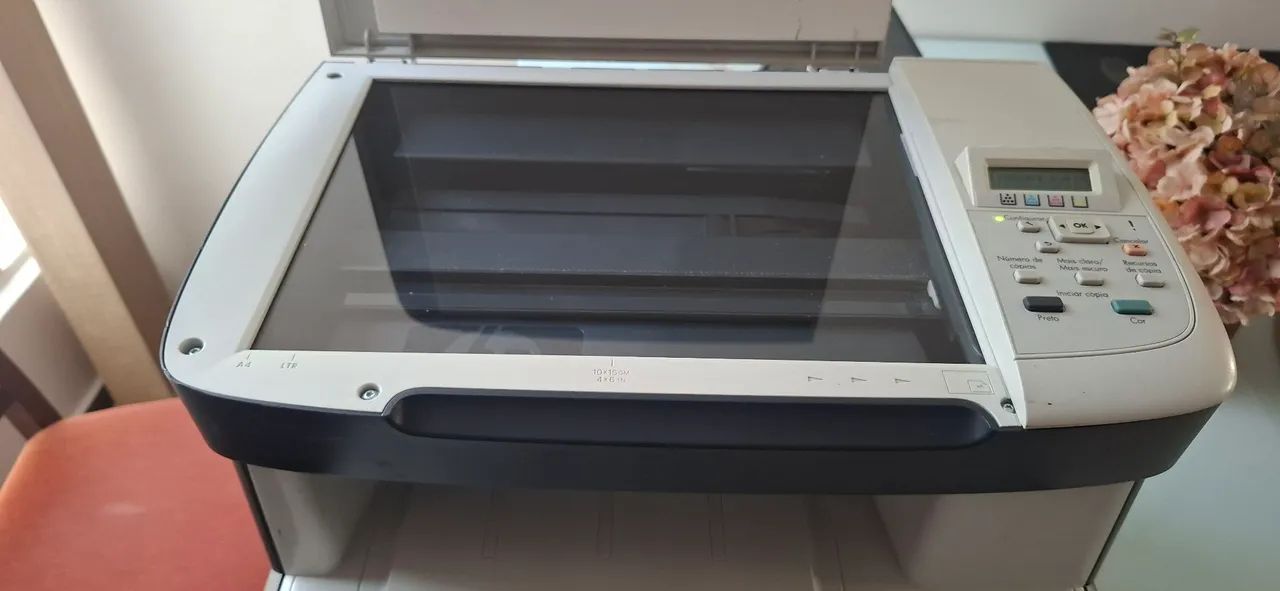 Impressora hp Color CM 1312 MFP usado - Foto 4