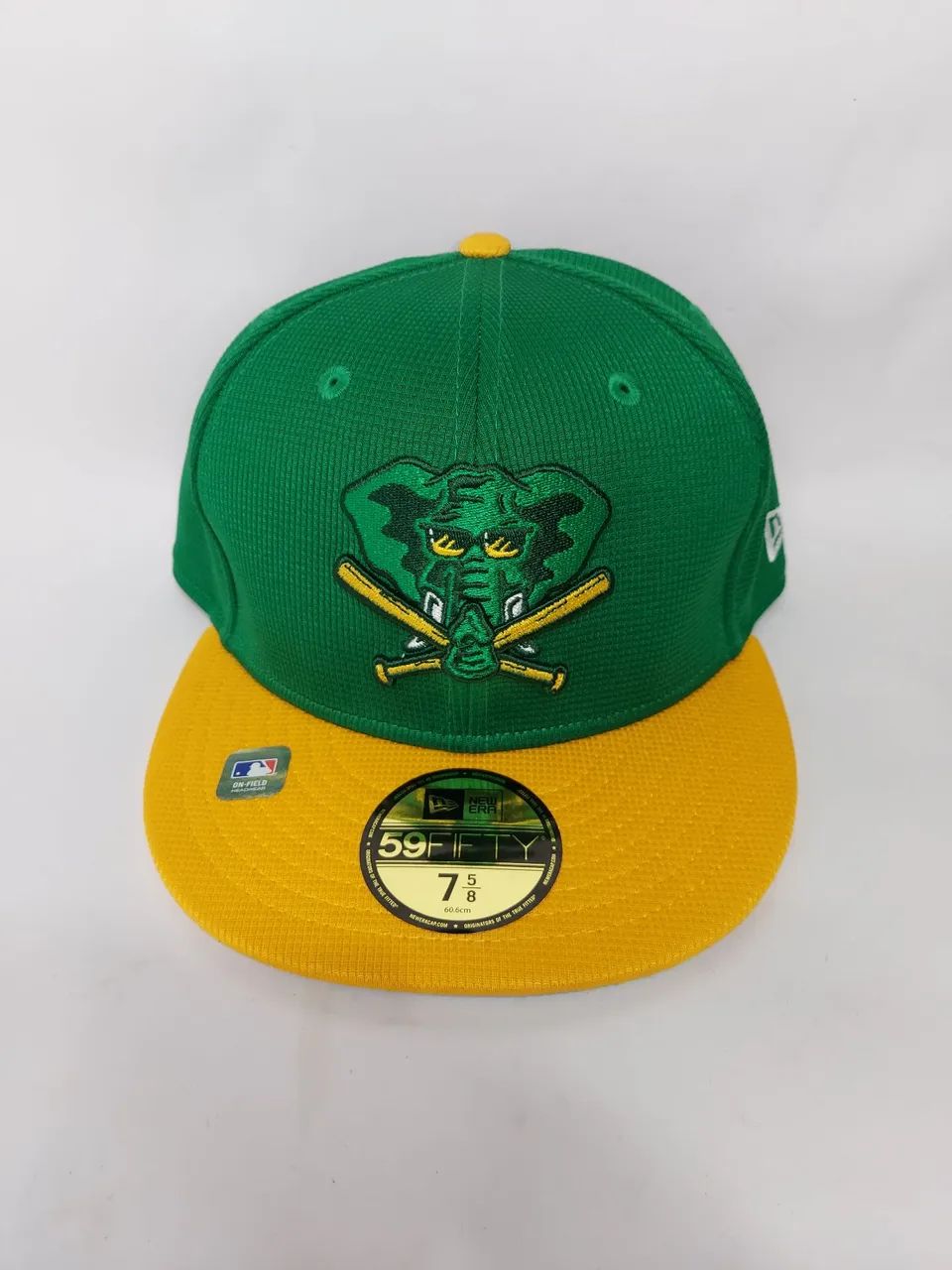 Boné Oakland Athletics verde - New era - 59fifty - Aba reta - Baseball