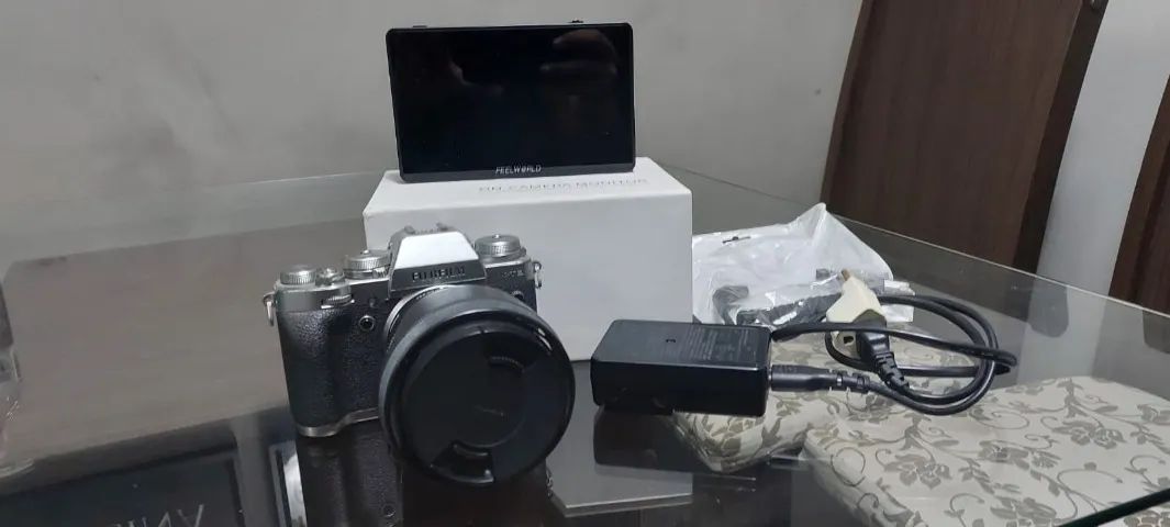 Câmera Fuji film XT3 + Monitor Externo - Foto 6