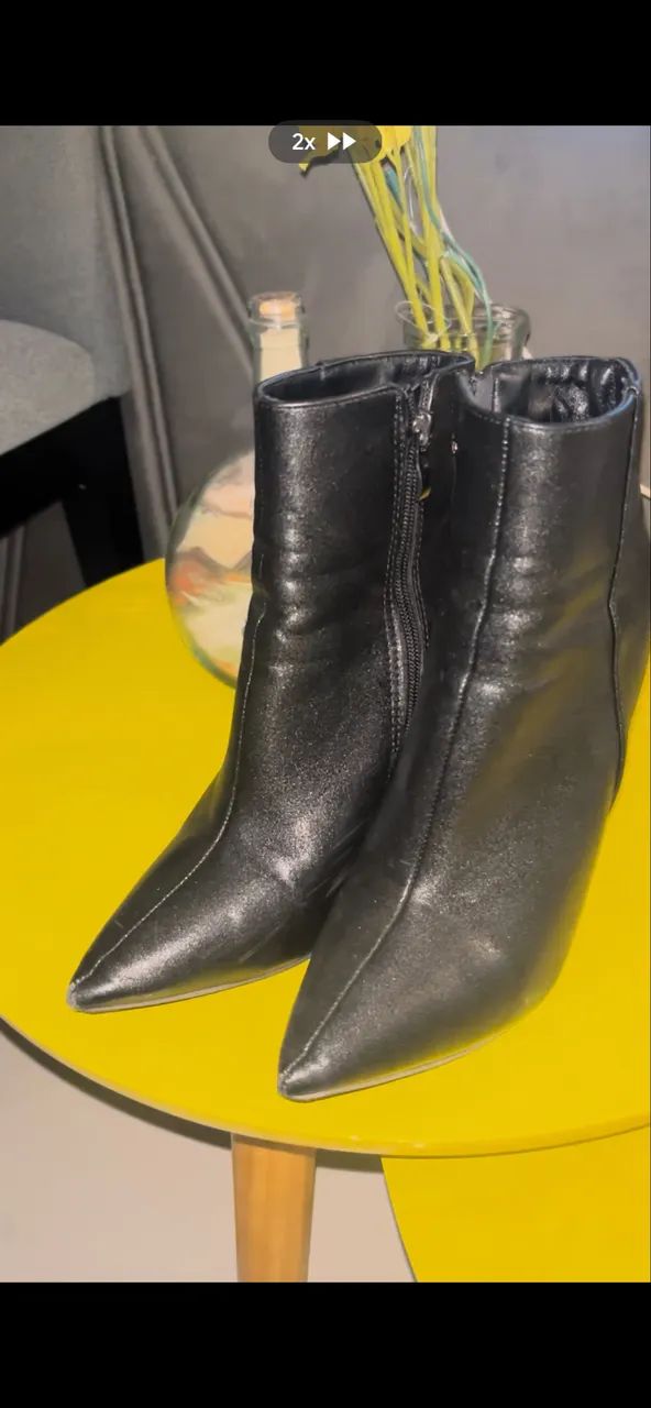 Bota cano curto 64293484419073121