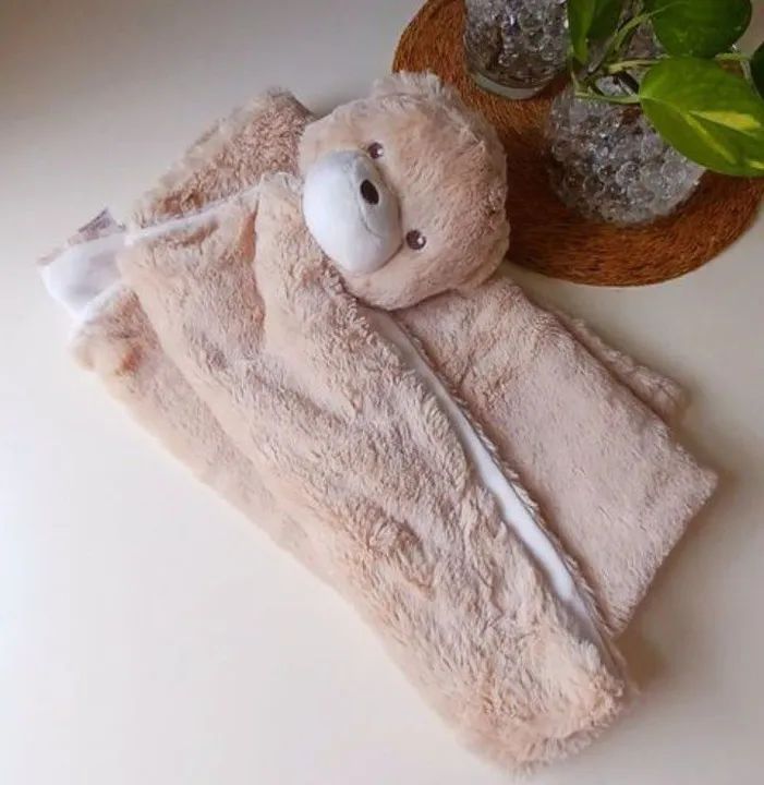 3 Mantas lindas plush macio (carters e outras) - Foto 4