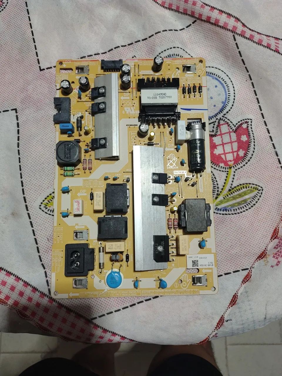 Placa da fonte TV Samsung 
