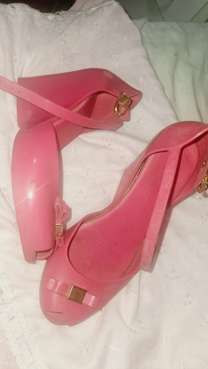 Sapato Melissa Rosa. 01 vizano. 01 via scarpa