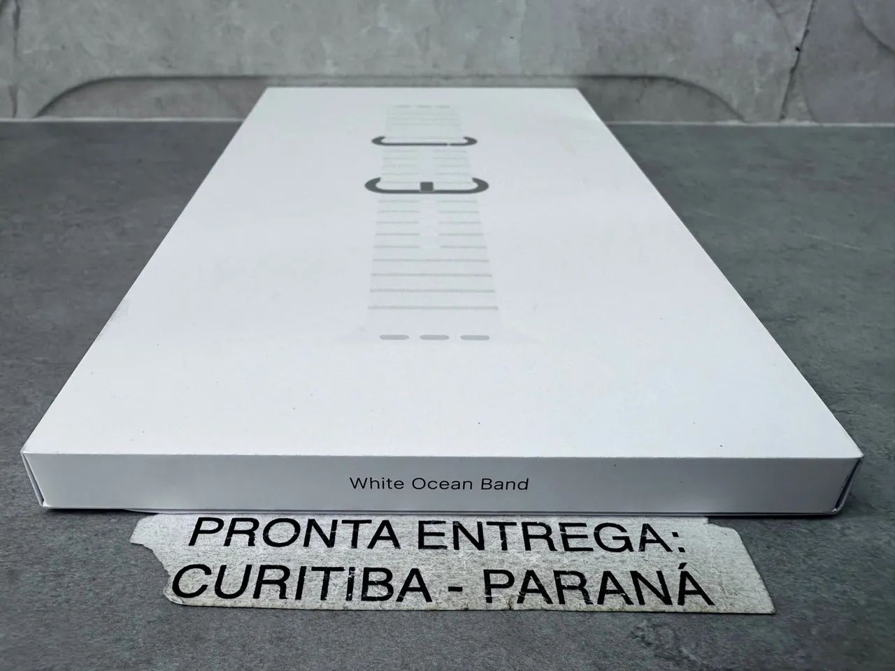 Pulseira Apple Watch Ultra oceano branca - Original - Lacrada - Foto 6