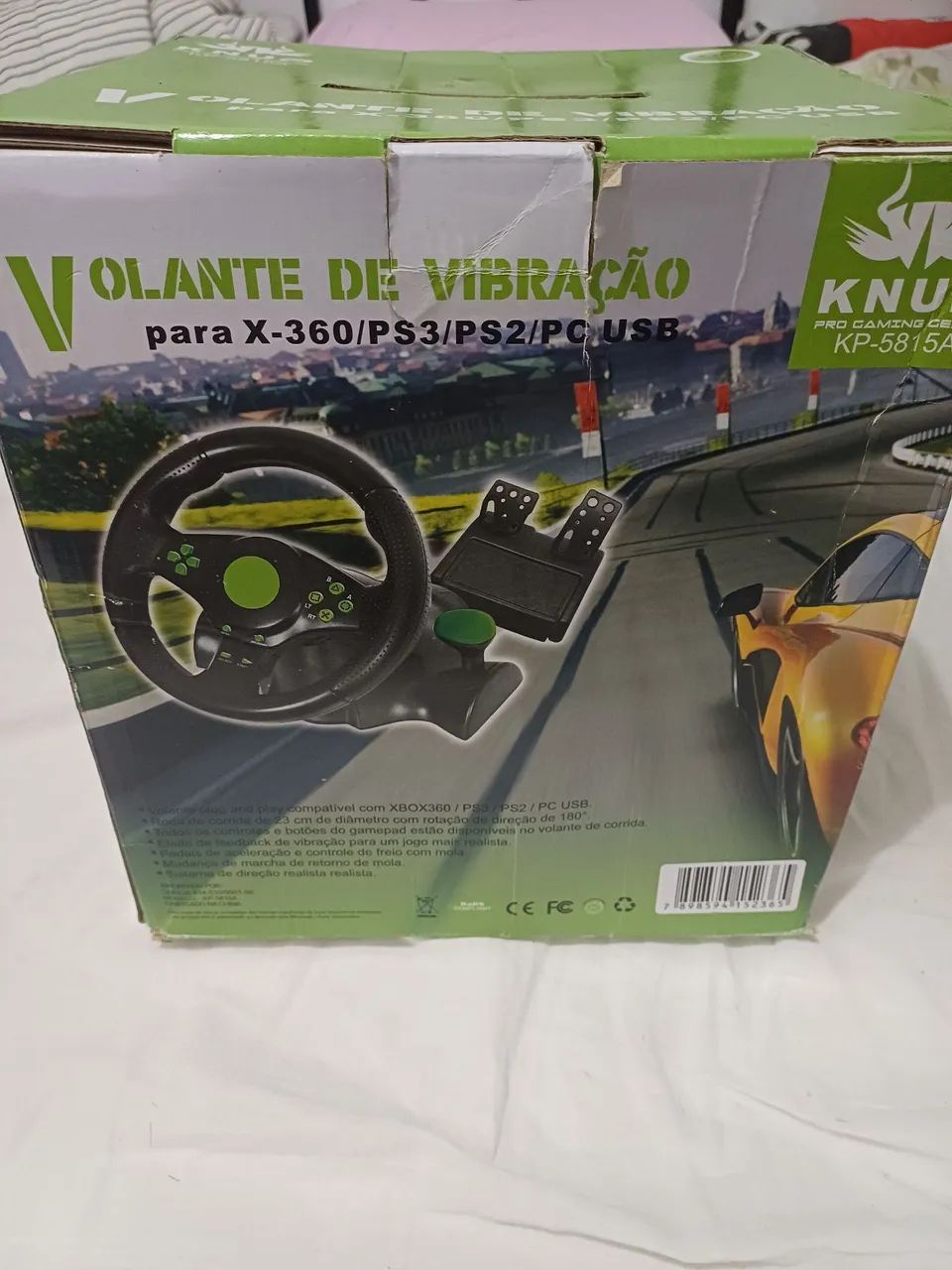 Volante e pedal para PC e Xbox - Foto 2