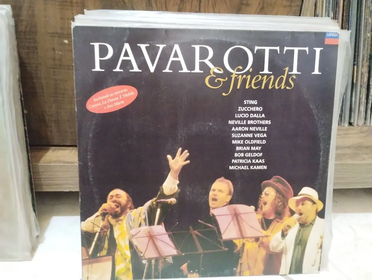 Pavarotti & Friends - Disco de Vinil