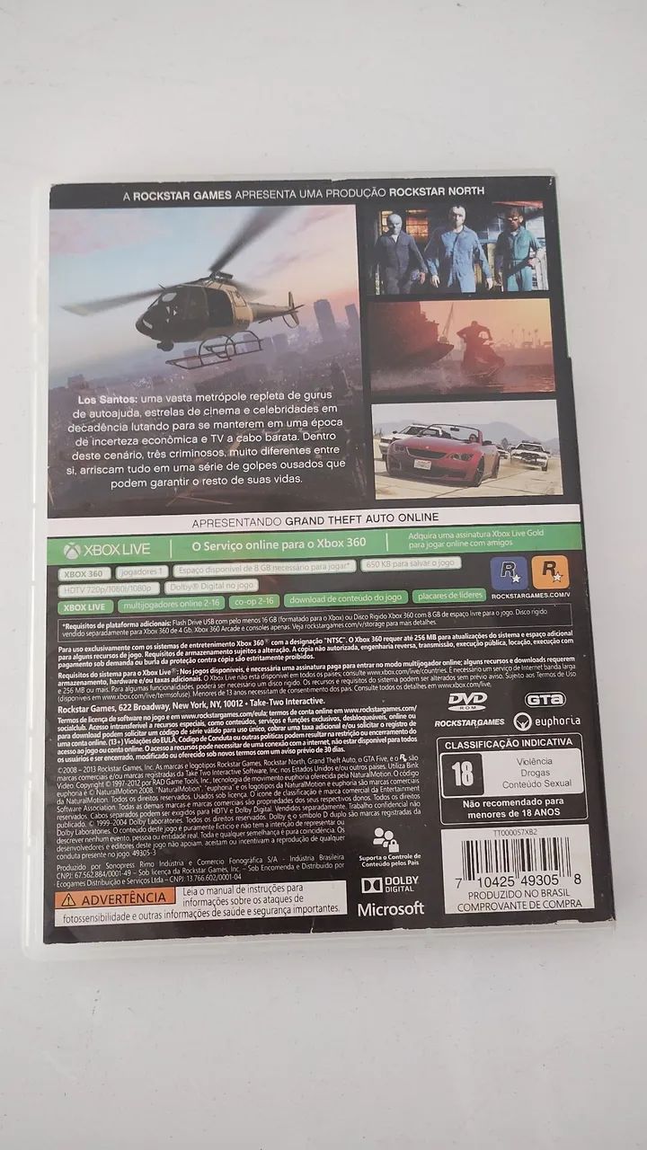 Grand Theft Auto V - Xbox 360 - Foto 2