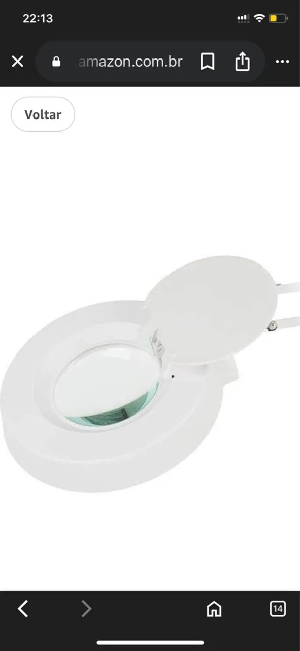 Lupa de Mesa com LED para Estética e Cuidados com a Pele - Foto 2