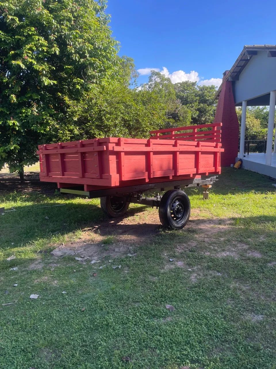 Carroça pra trator (carretinha agrícola) - Foto 2