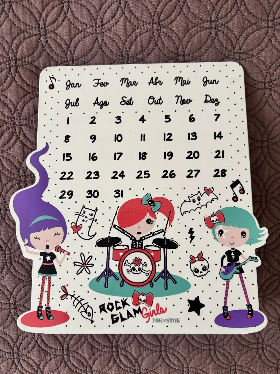 Calendário permanente em metal  - Foto 2