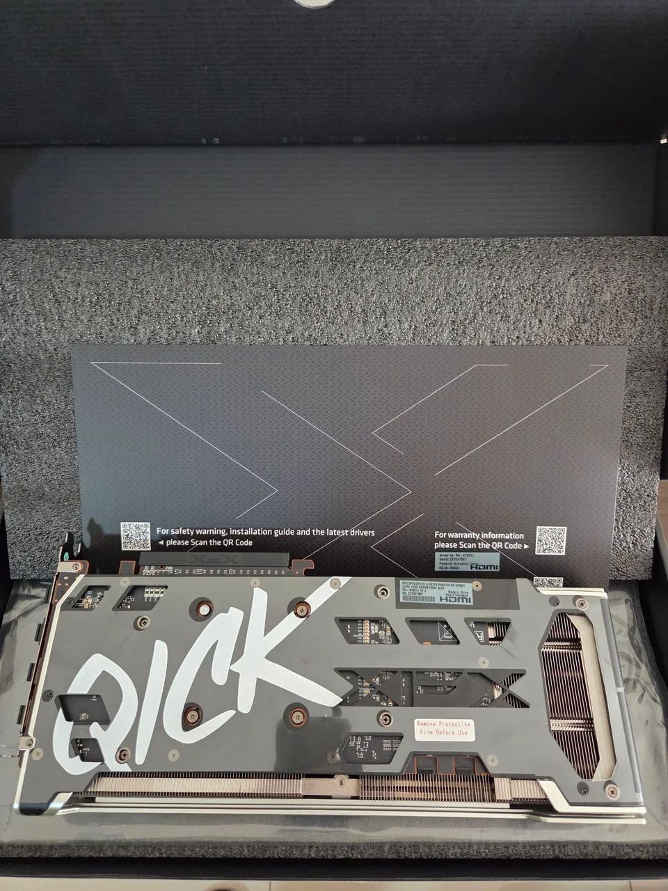 RX 6750 XT XFX Speedster QICK 319 - Novinha, com garantia de 2 anos. - Foto 6