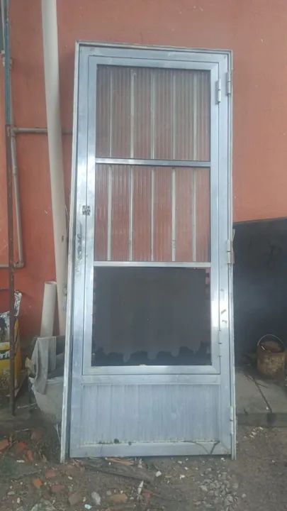 Porta de Segurança em Alumínio