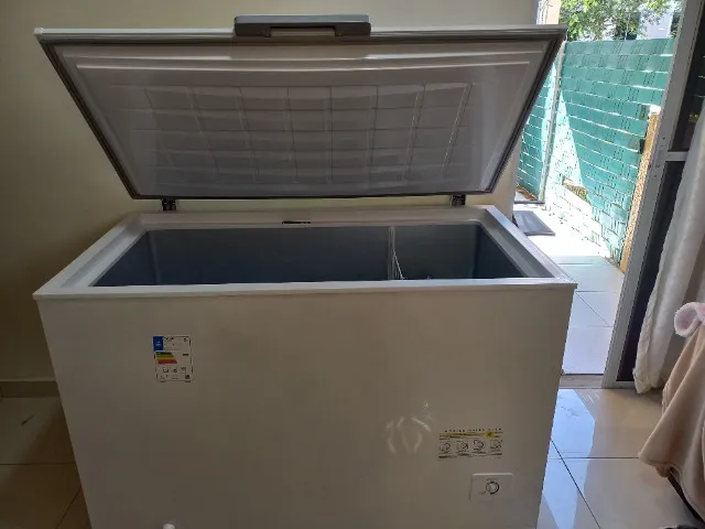 Freezer Horizontal Electrolux 400l Com Tecnologia Inverter (hi440) 220v Freezer Horizontal