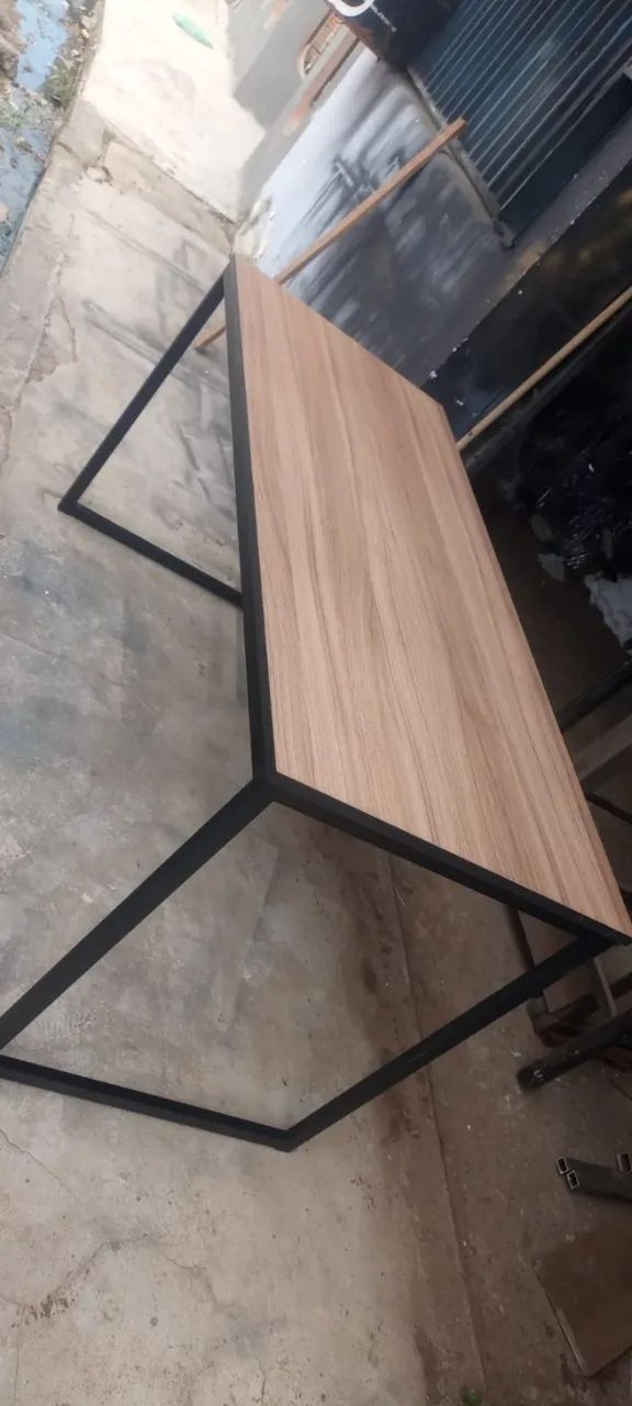 Produto novo - mesa industrial em mdf - frete grátis