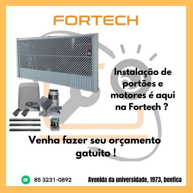 Instalação e montagem de portões e motores