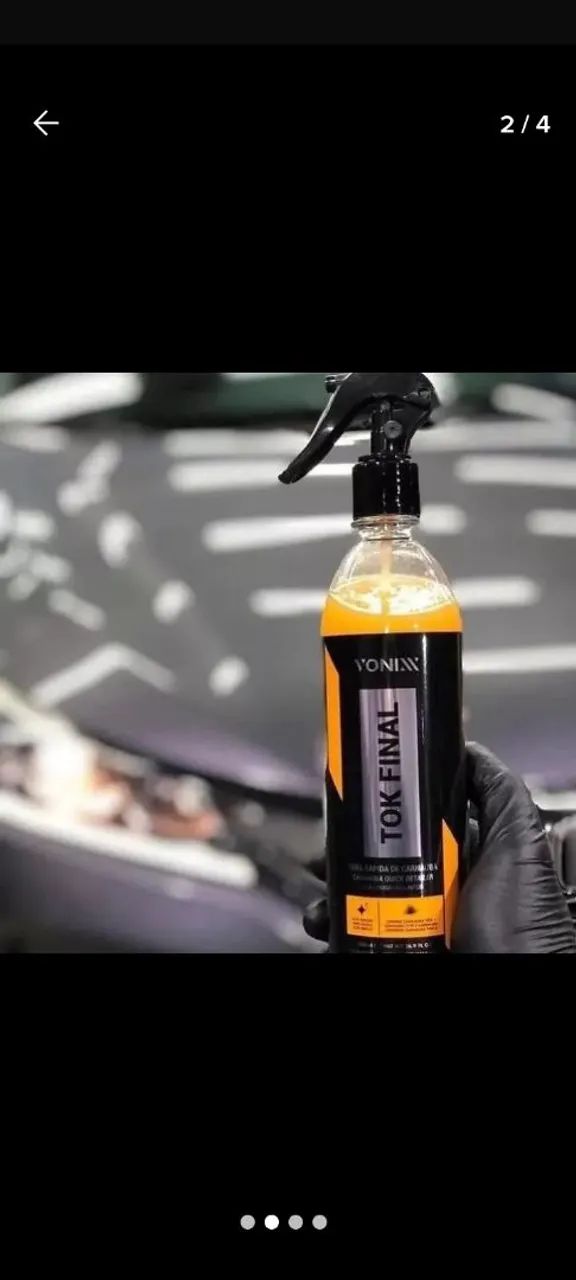Cera Líquida para Carros Tok Final Vonix - 500ml - Foto 4